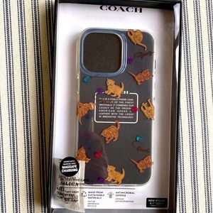 Cat iPhone 13pro 2021 case COACH